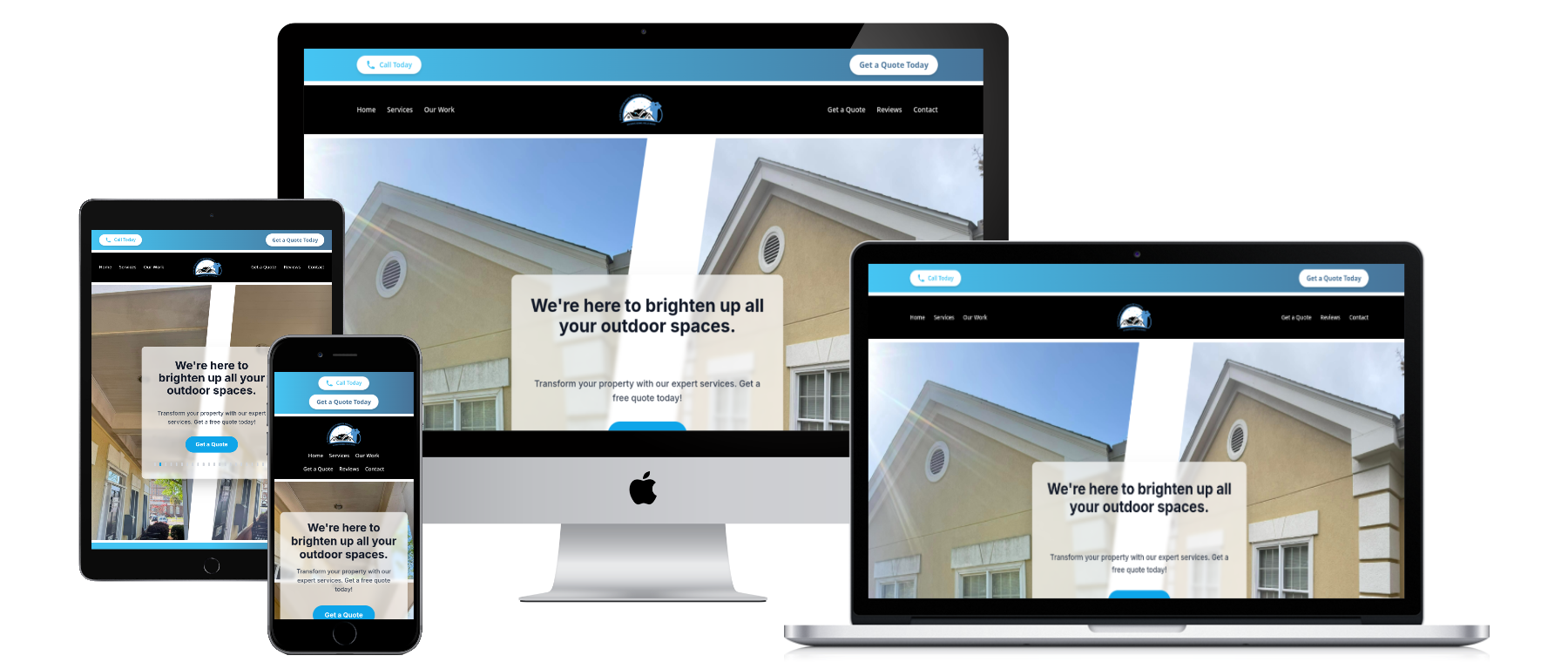 Elite Exterior Soft / Pressure Washing preview on all devices