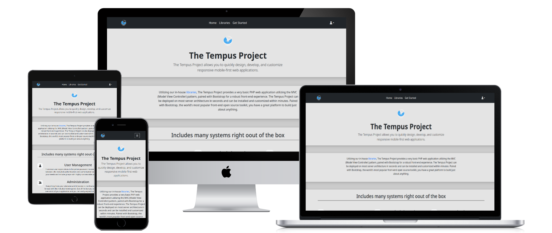 The Tempus Project preview on all devices